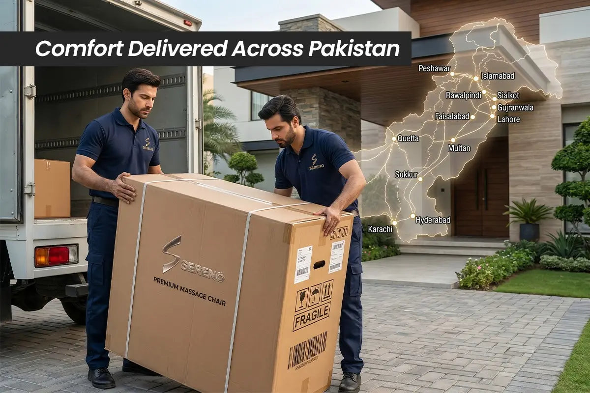 Sereno Massage Chair delivery in Pakistan