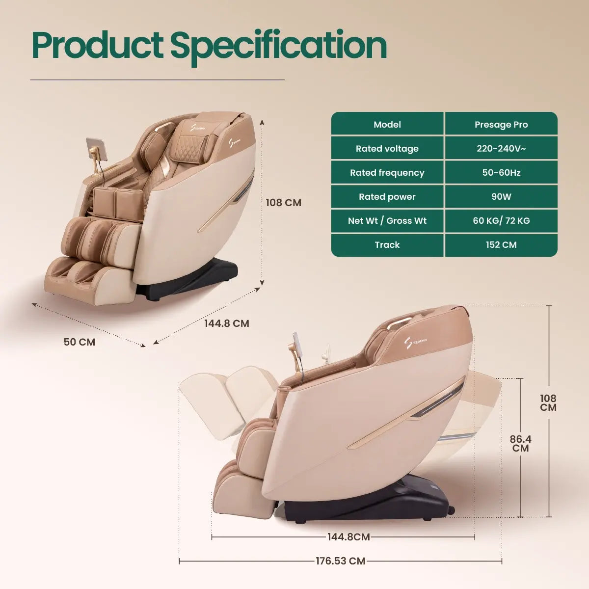 Presage Pro Massage Chair