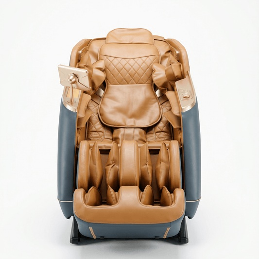 Heat therapy massage chair lower back calf heating - therapeutic warmth