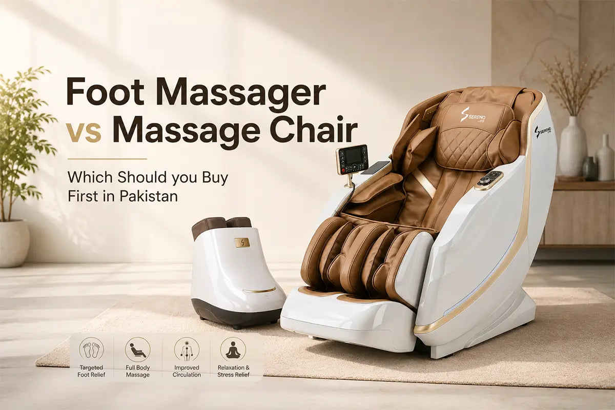Foot Massager vs Massage Chair  Pakistan