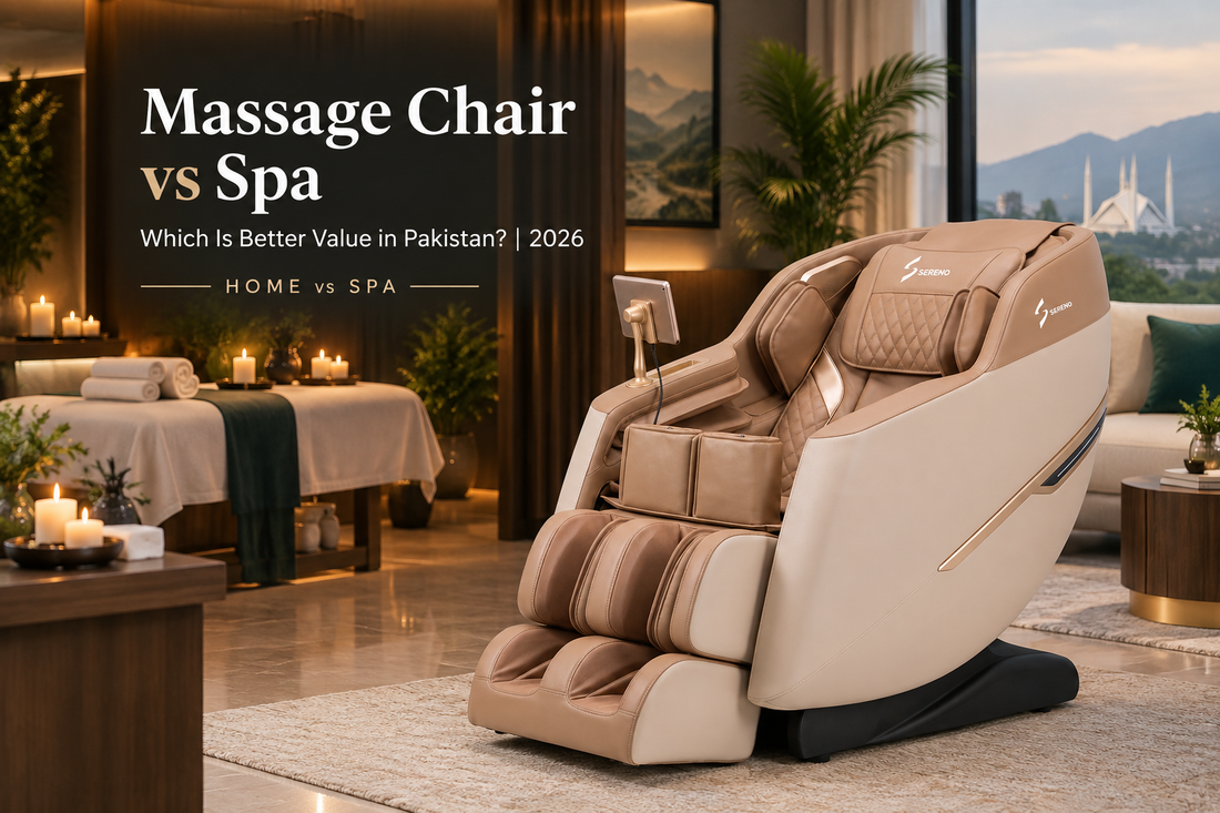 Massage chair vs spa Pakistan