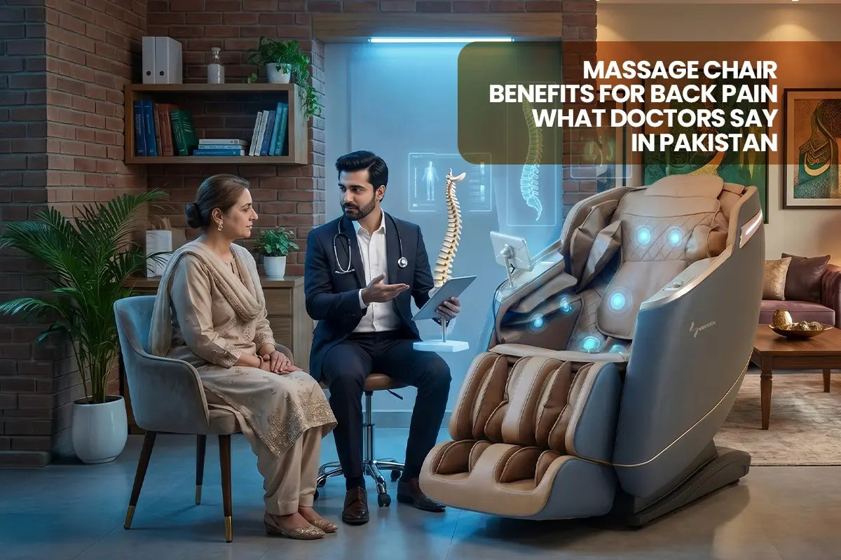 Massage chair benefits for back pain