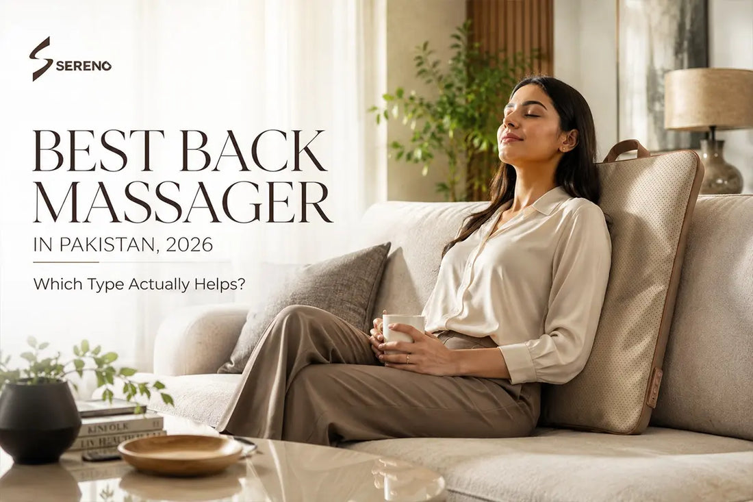 Best Back Massager in Pakistan 2026 - Which Type Actually Helps?