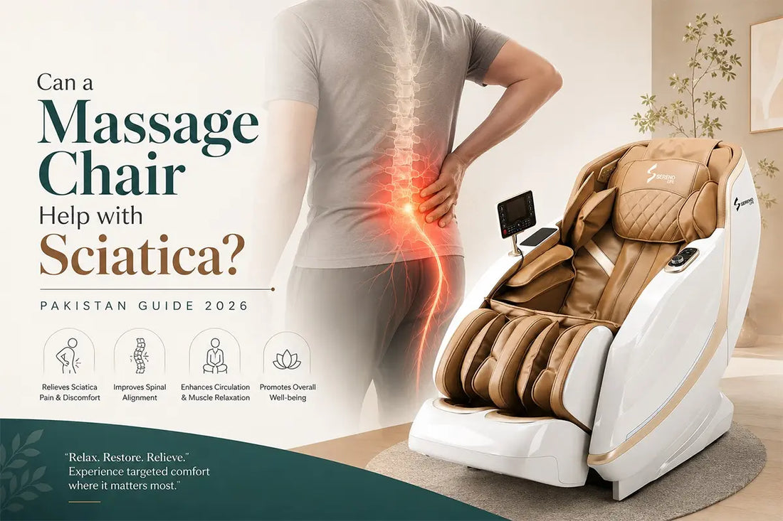 Can a Massage Chair Help with Sciatica? Pakistan Guide 2026