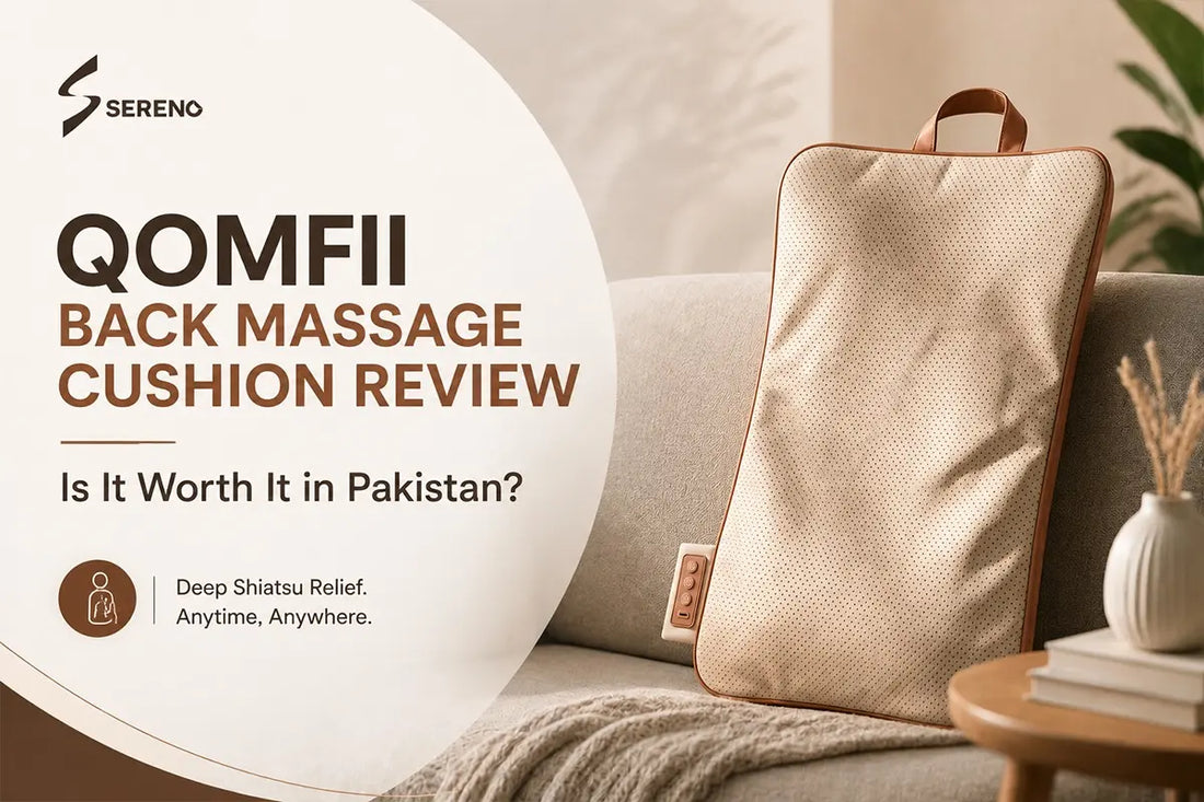 Qomfii back massage cushion review