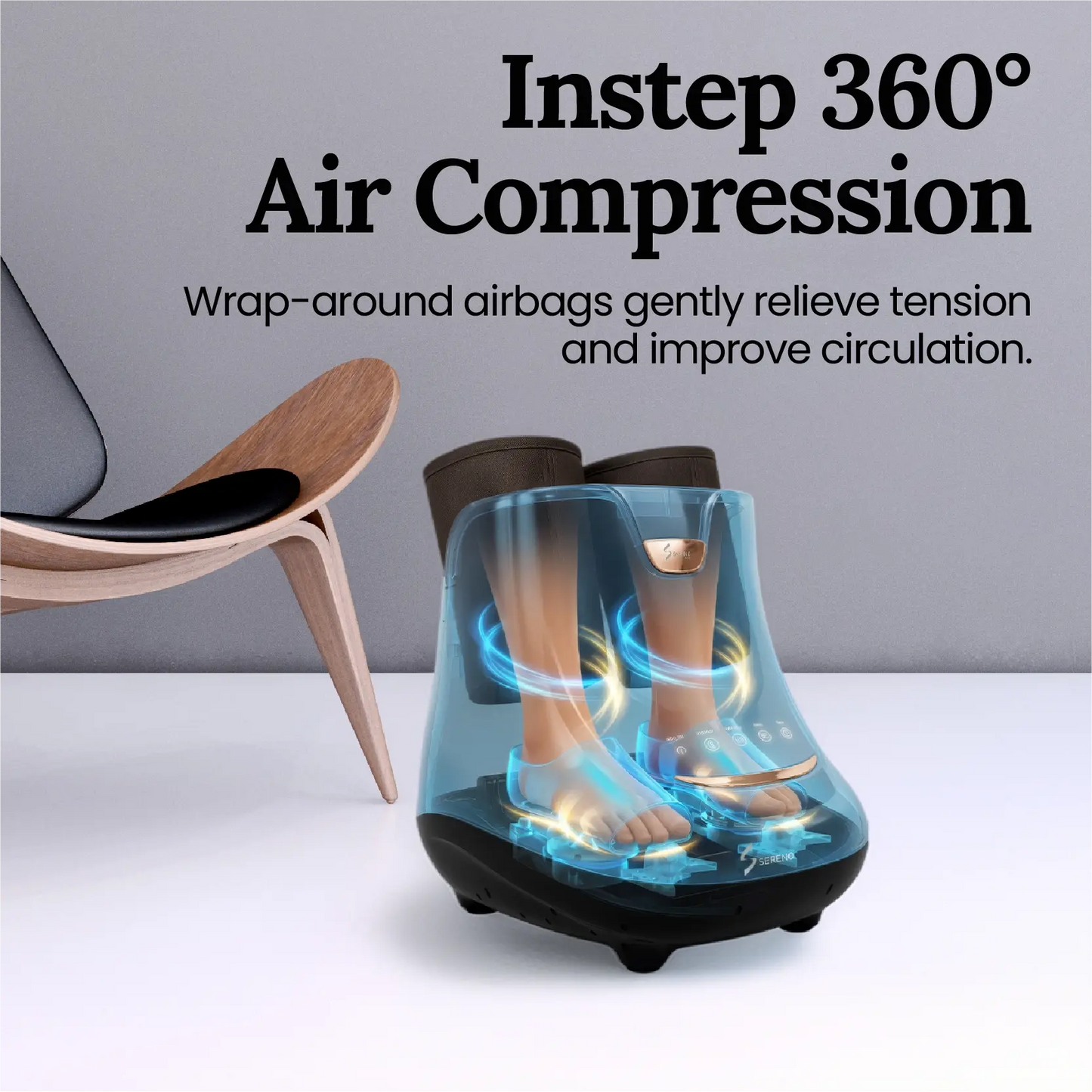 Signature Spa Foot and Calf Massager