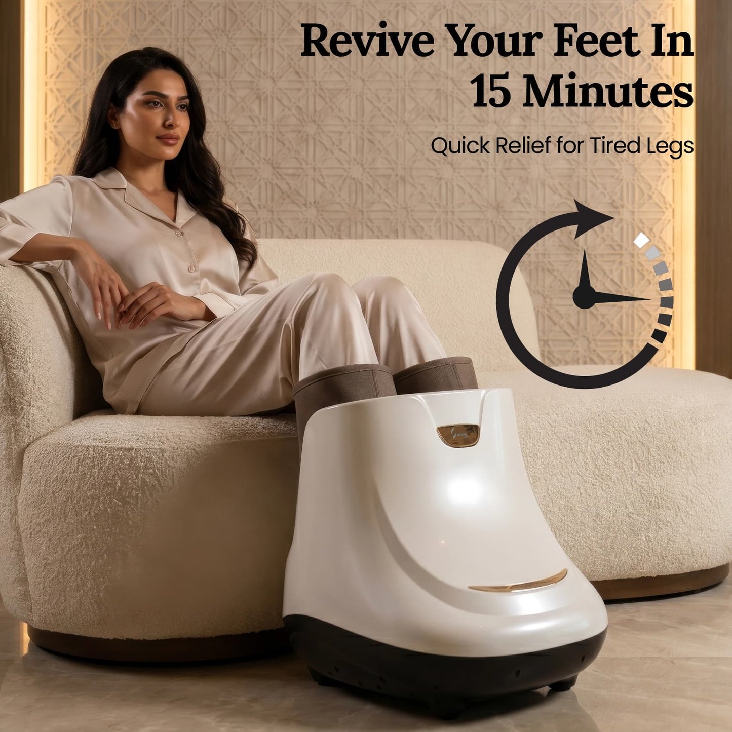 Signature Spa Foot and Calf Massager