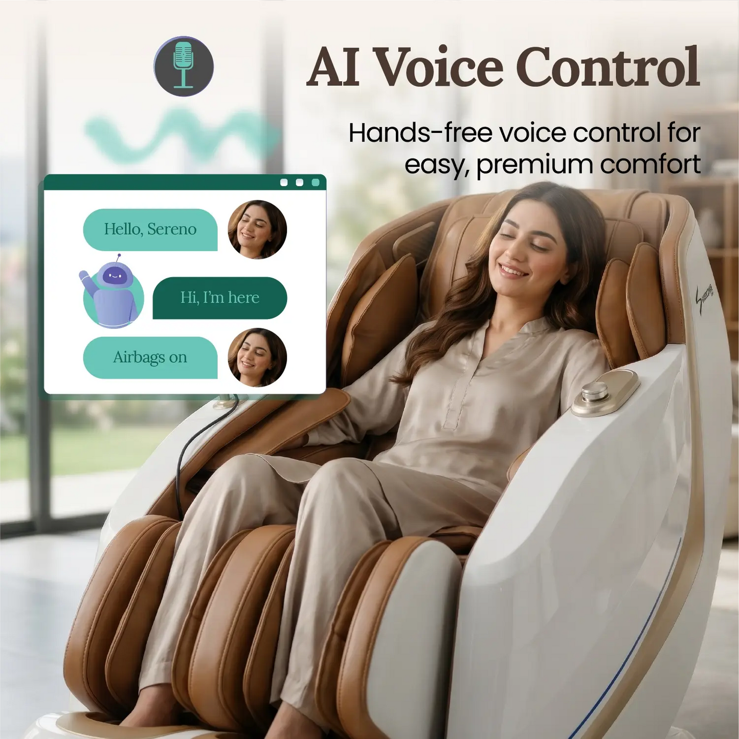 Sereno Life Preston 4D Luxury Massage Chair