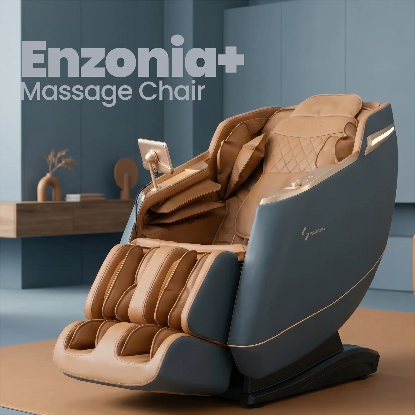 Enzonia+ SL Track Full Body Massage Chair (Black)