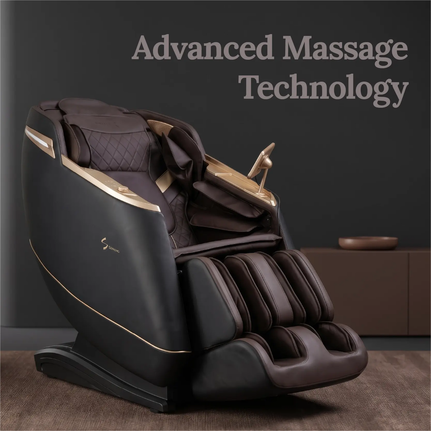 Enzonia+ SL Track Full Body Massage Chair (Black)