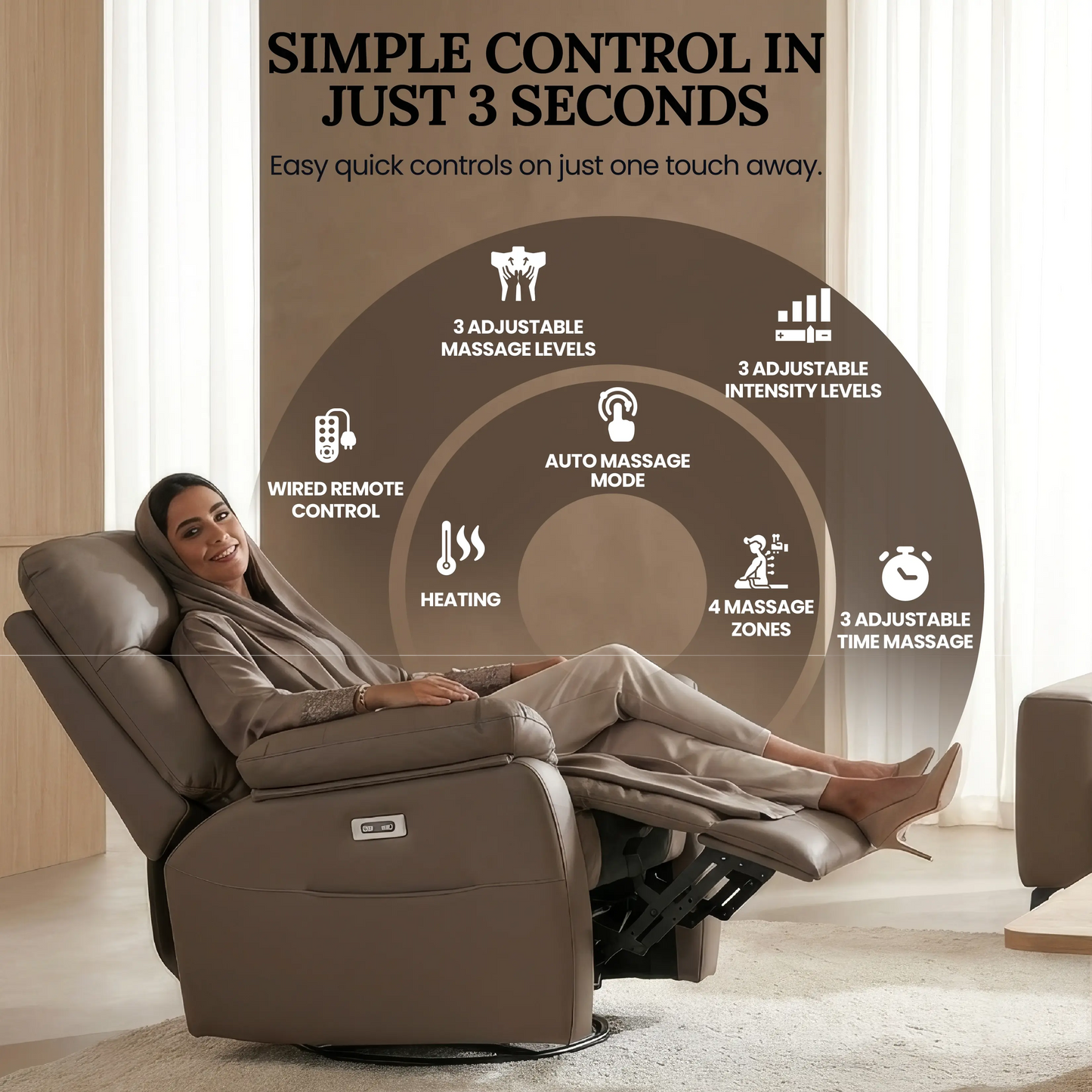 Electric Recliner Sofa First Class Pro