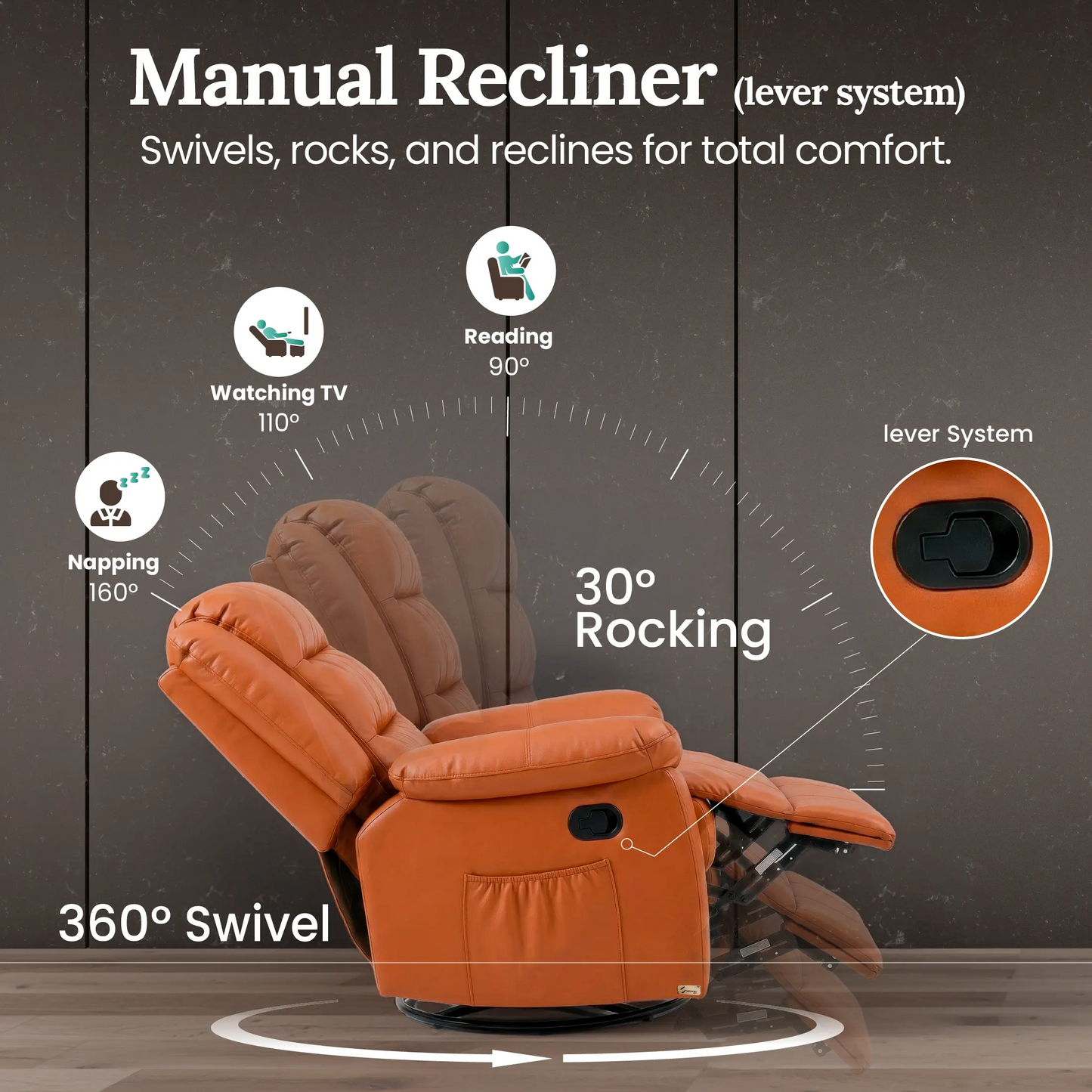First Class Recliner Sofa