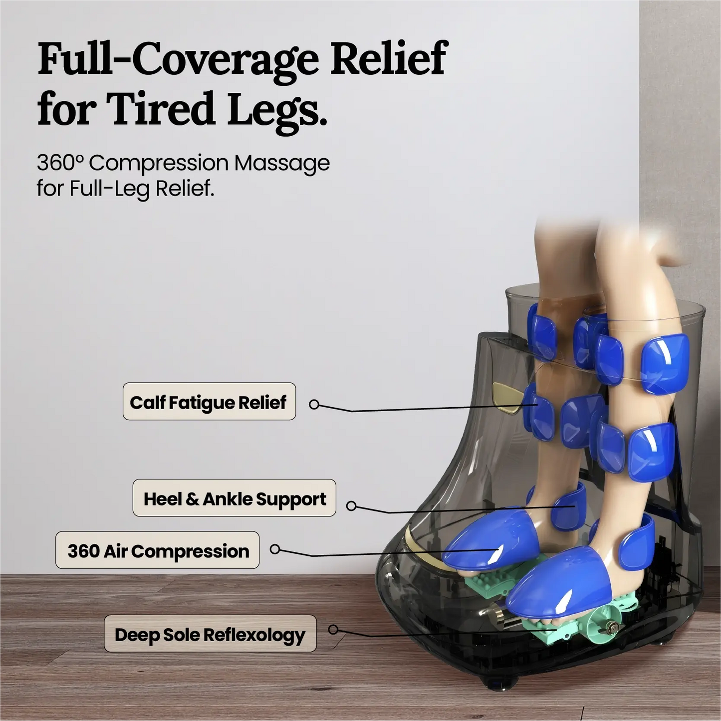 Signature Spa Foot and Calf Massager