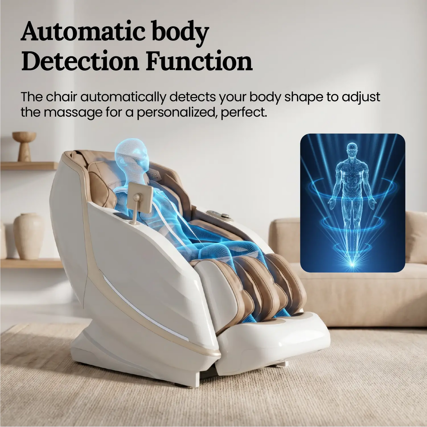 Sereno Life Preston 4D Luxury Massage Chair