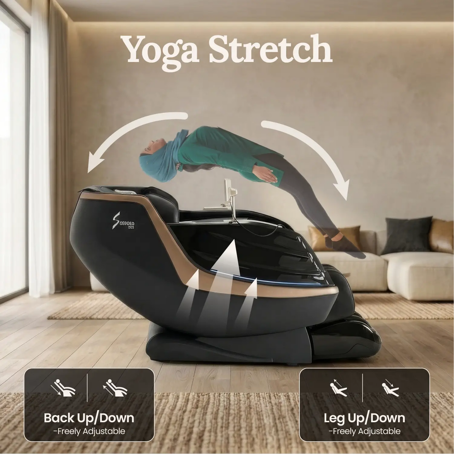 Sereno Life Preston 4D Luxury Massage Chair