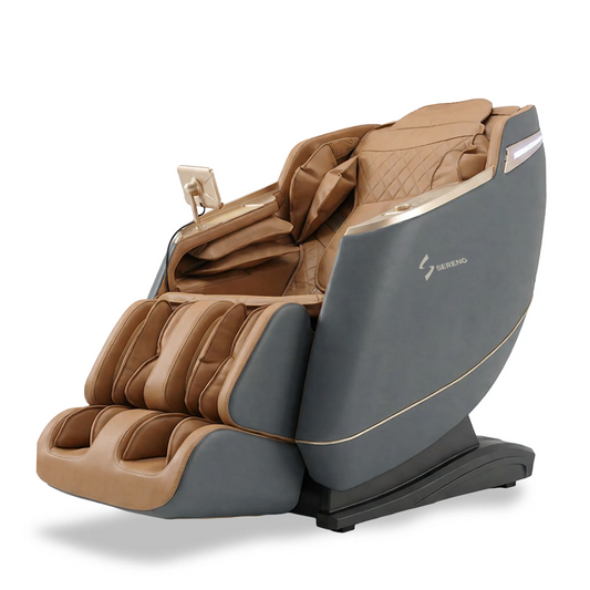 Enzonia+ SL Track Full Body Massage Chair (Brown)