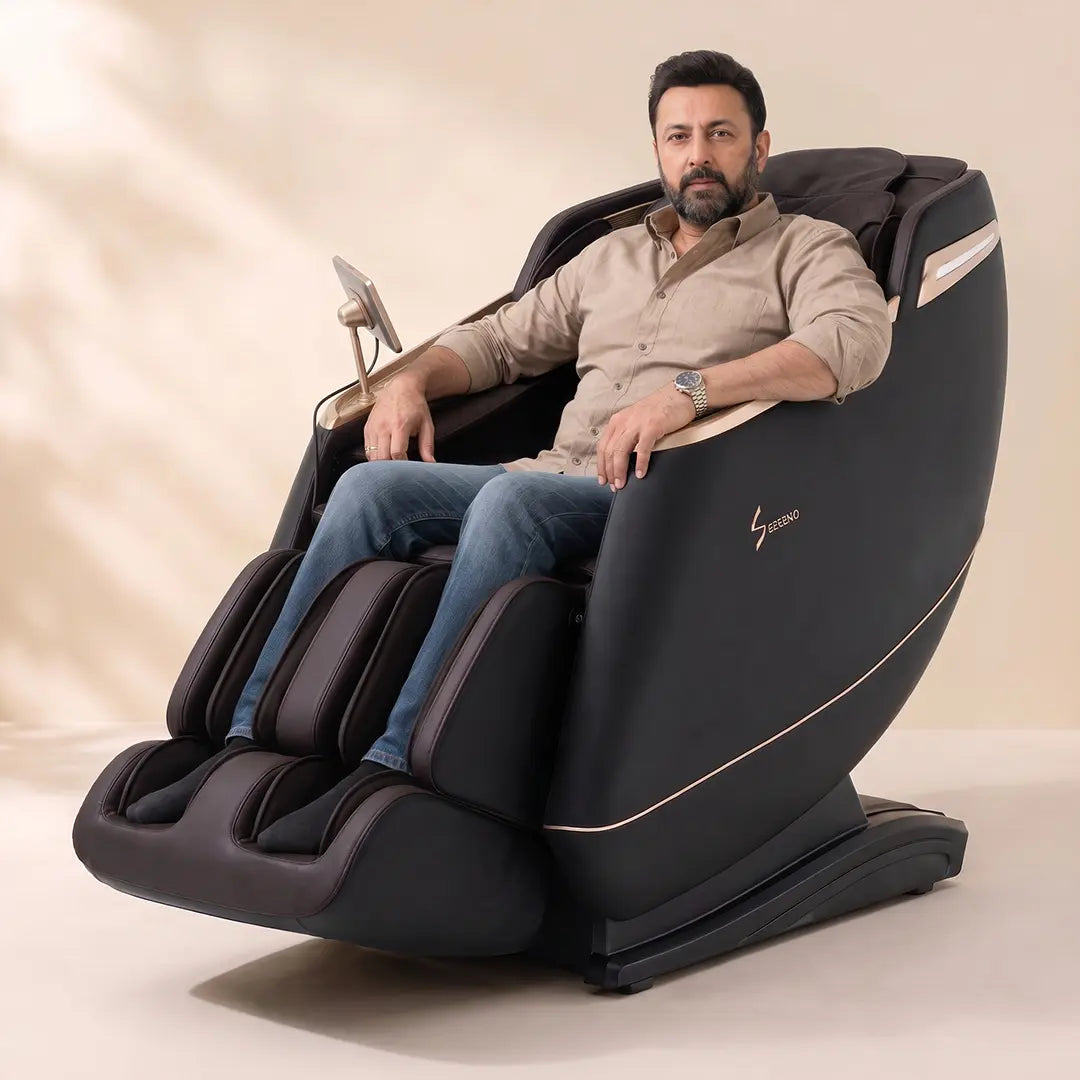 Enzonia+ SL Track Full Body Massage Chair (Black)