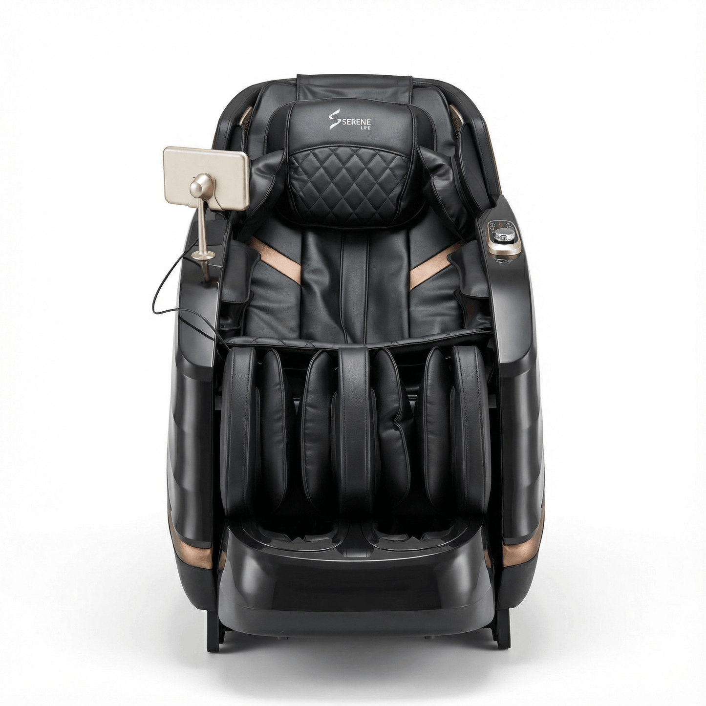 4D massage rollers technology - adjustable depth and pressure