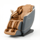 Brown therapeutic massage chair home wellness - healing aesthetic