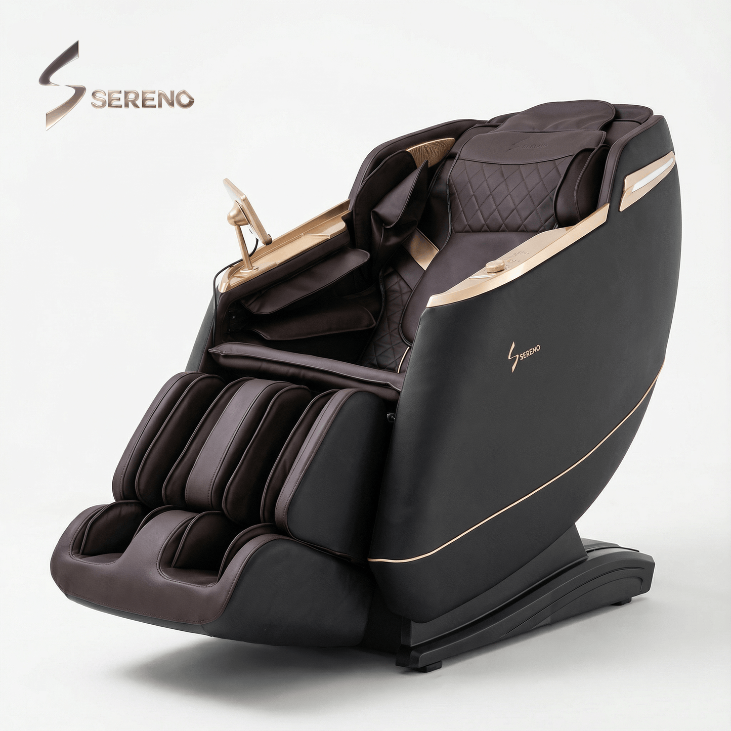 Enzonia Plus SL track massage chair Pakistan black - wireless charging