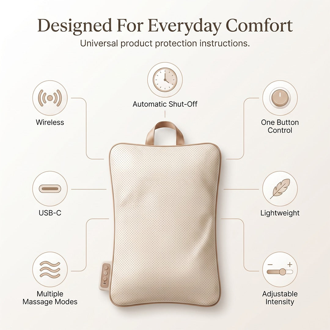 Qomfii (Back Massage Cushion)